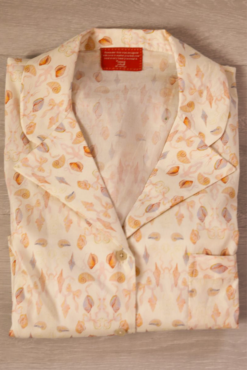 112 | shelly pjs set ✧˖ 🌟🐚🧈🦪