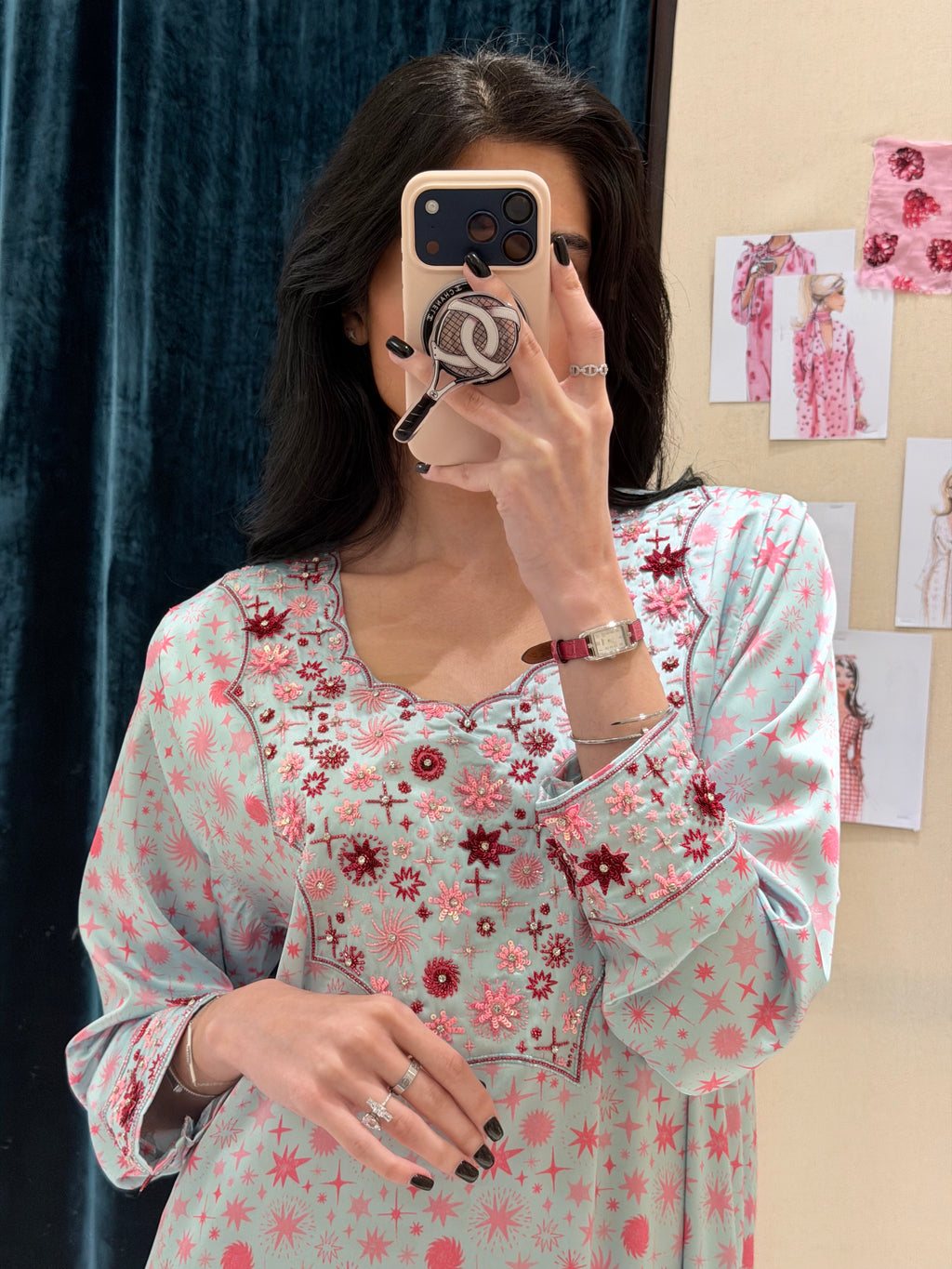 116 | stardust jalabiya blue edition 🌟🩵