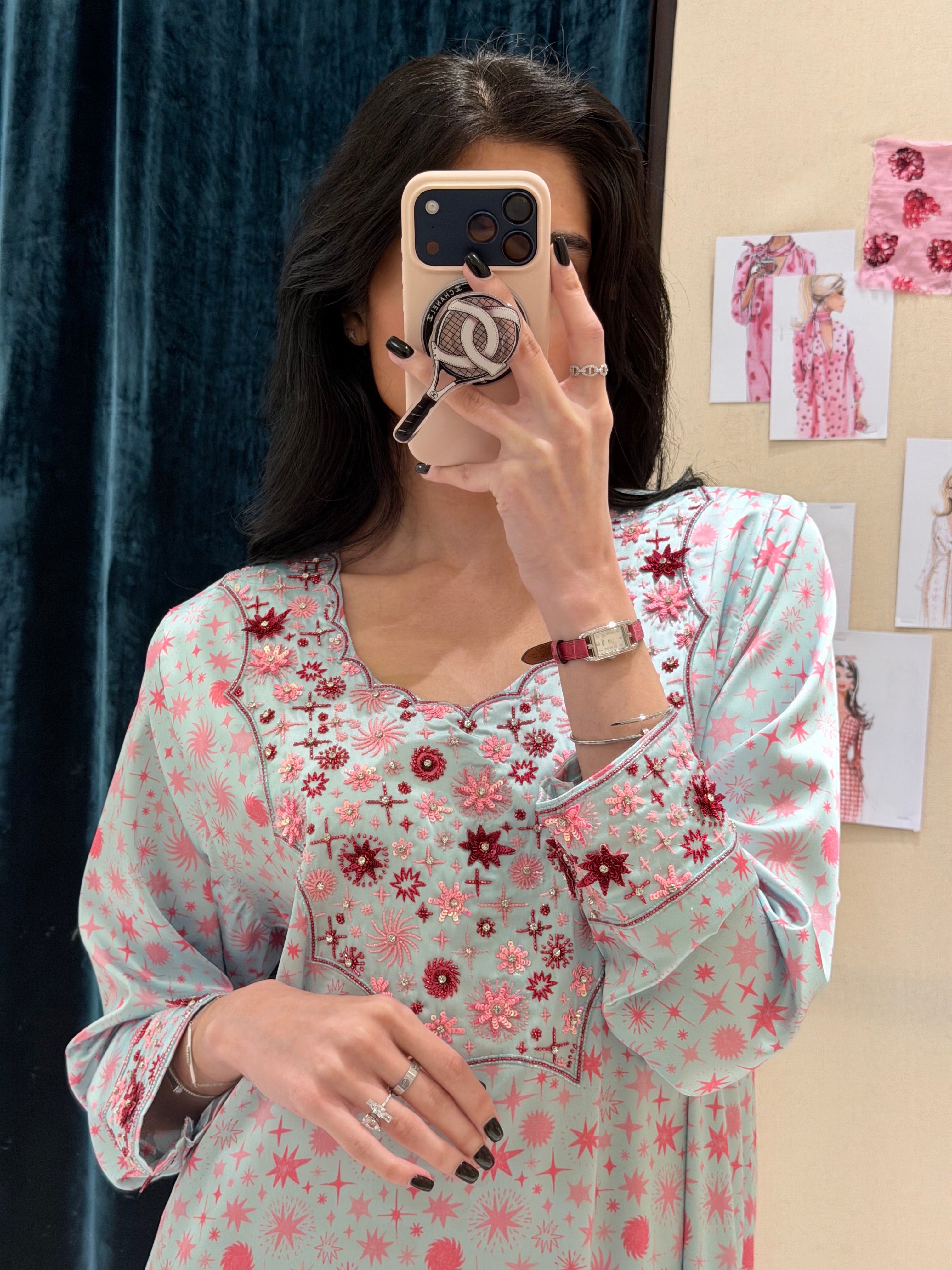 116 | stardust jalabiya blue edition 🌟🩵