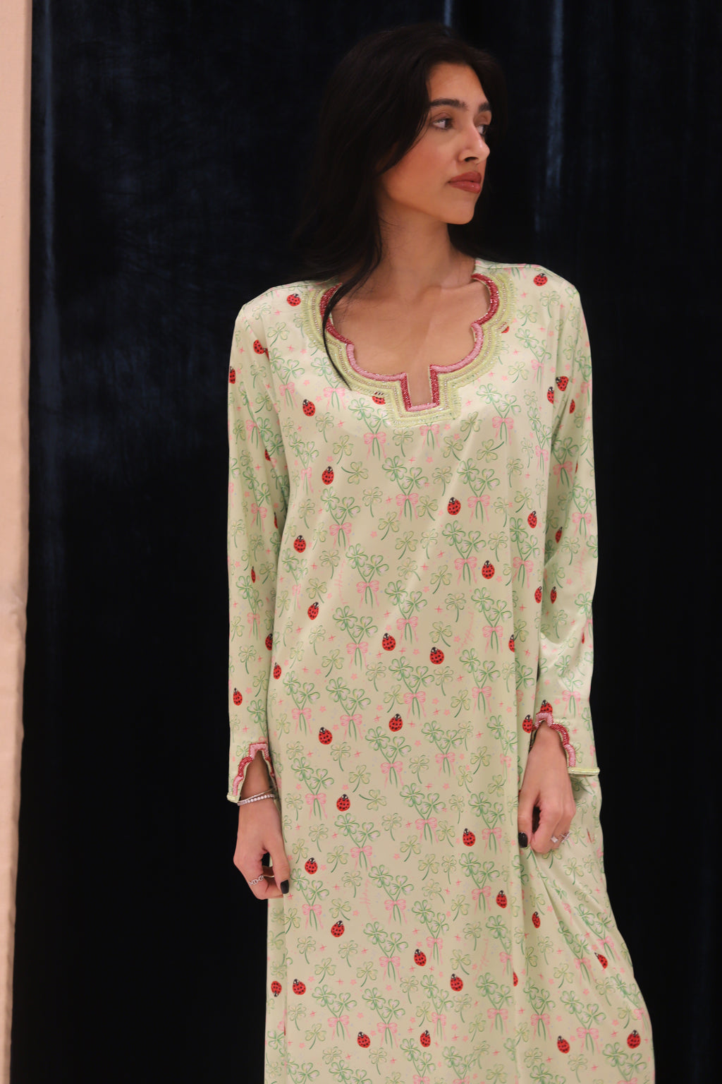 114 | lady clover  jalabiya 🍀🐞