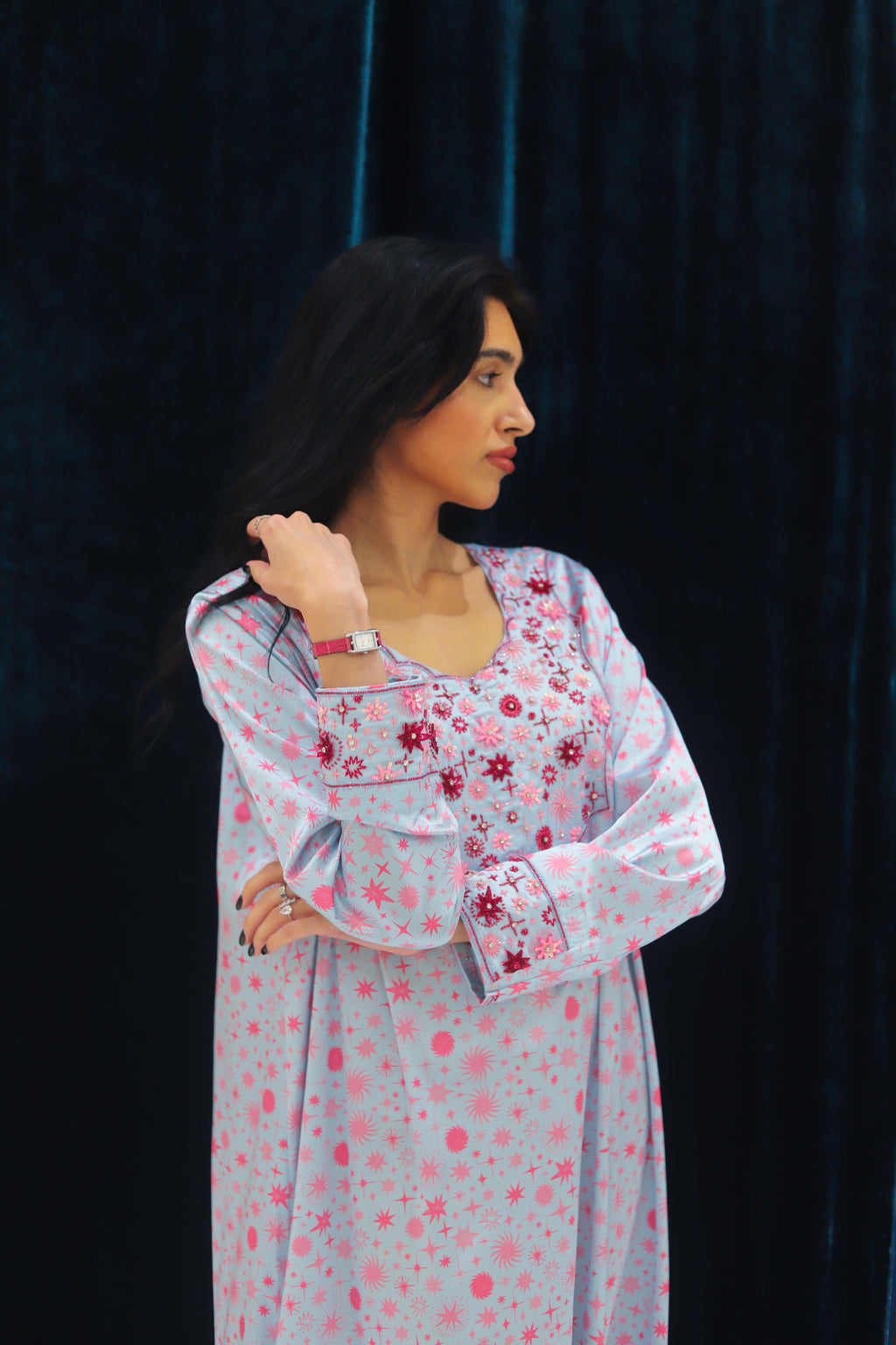 116 | stardust jalabiya blue edition 🌟🩵