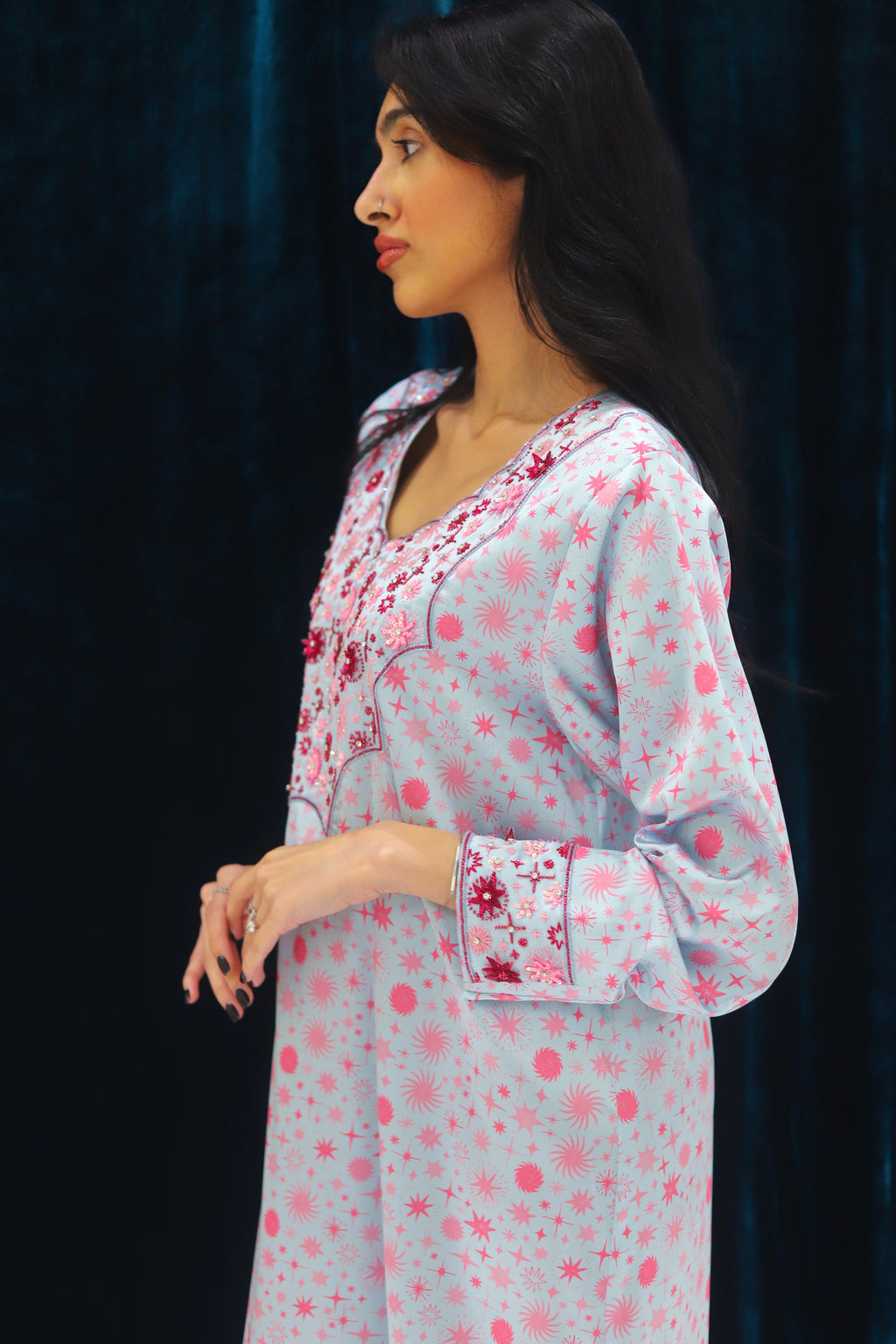 116 | stardust jalabiya blue edition 🌟🩵