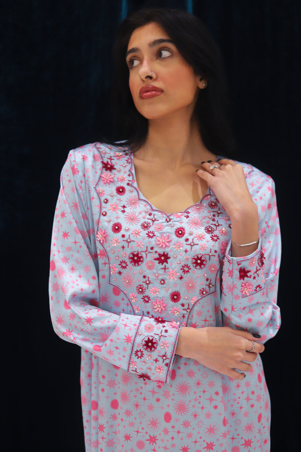 116 | stardust jalabiya blue edition 🌟🩵