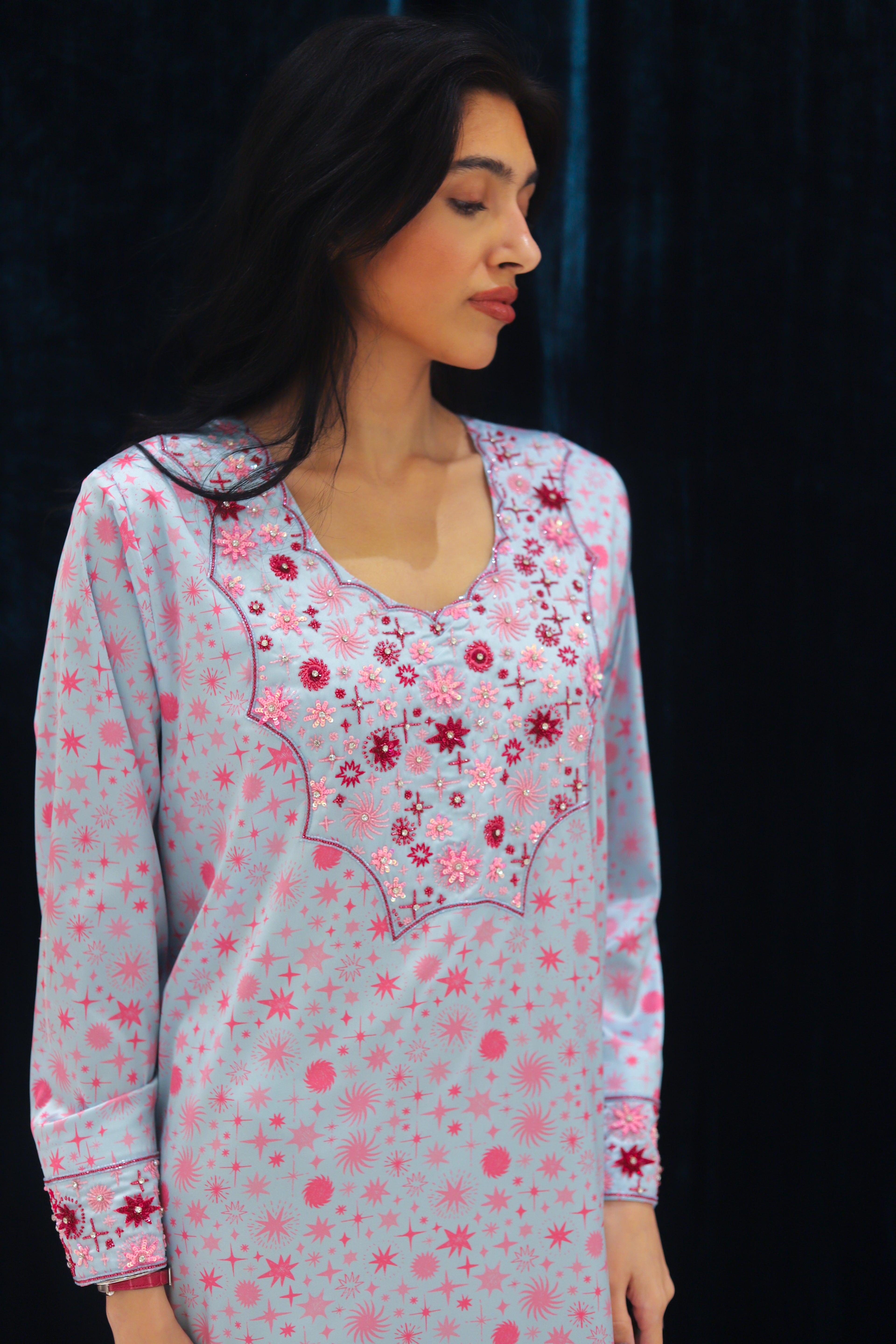 116 | stardust jalabiya blue edition 🌟🩵