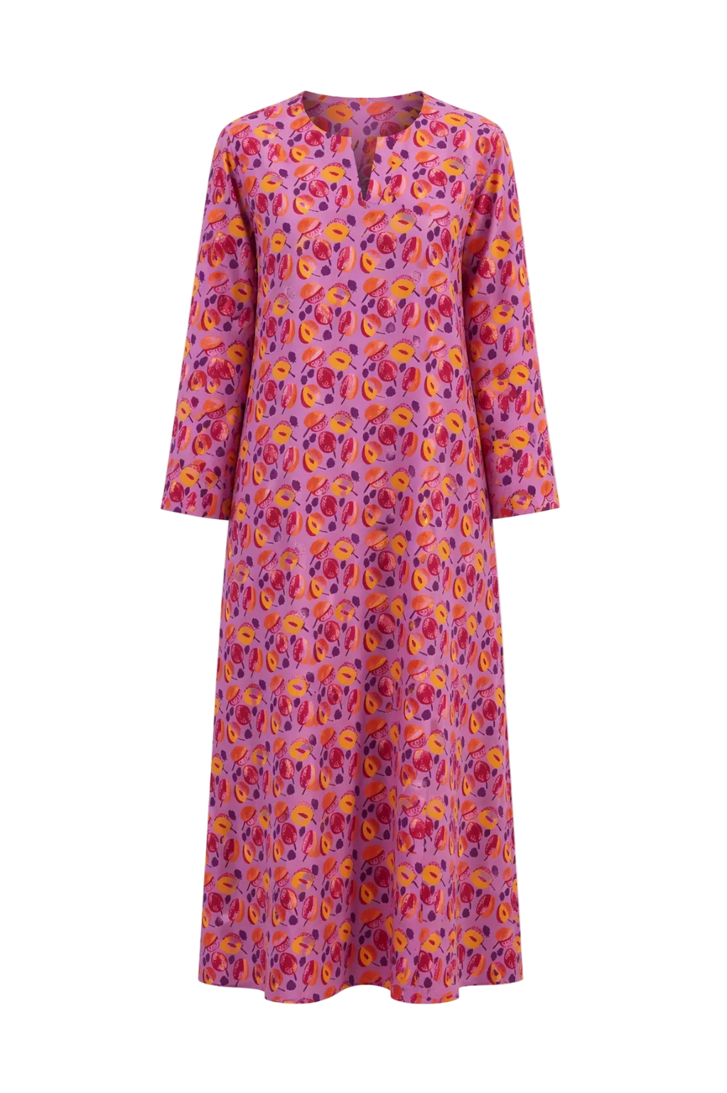 106 | جلابية الخوخ البنفسجي ✧˖ 💟🍊🍇🍑